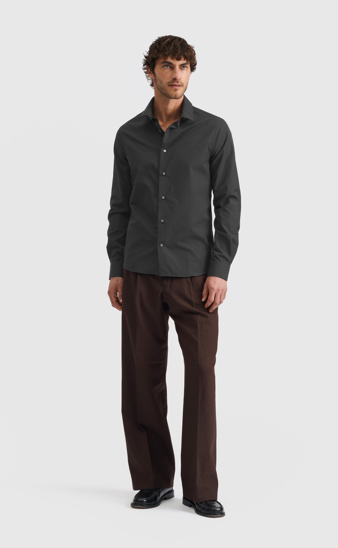 Custom Fitted Poplin Shirt