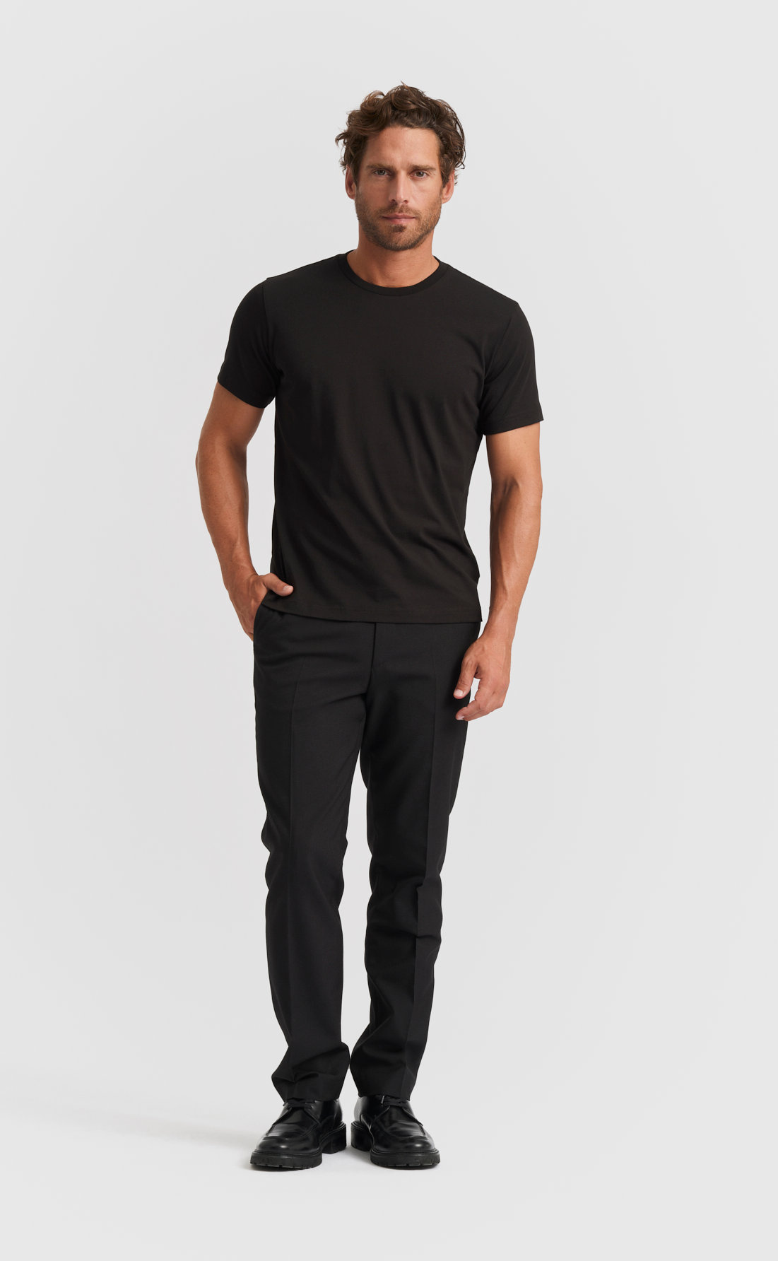Cotton T-Shirt - Cotton T-Shirt - Black