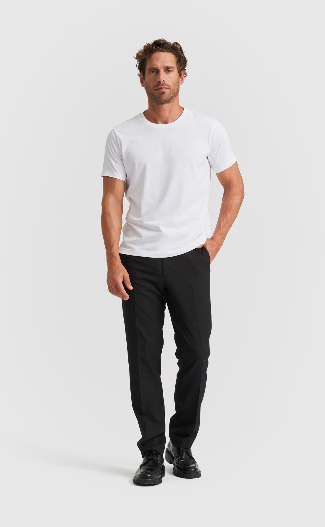 Tailored Cotton T-Shirt White Son of A Tailor