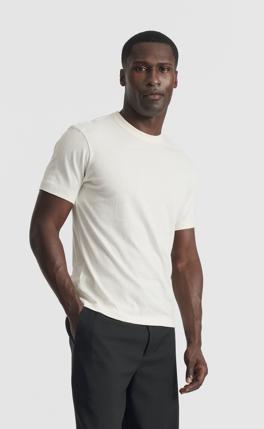 Custom Fitted Cashmere T Shirt