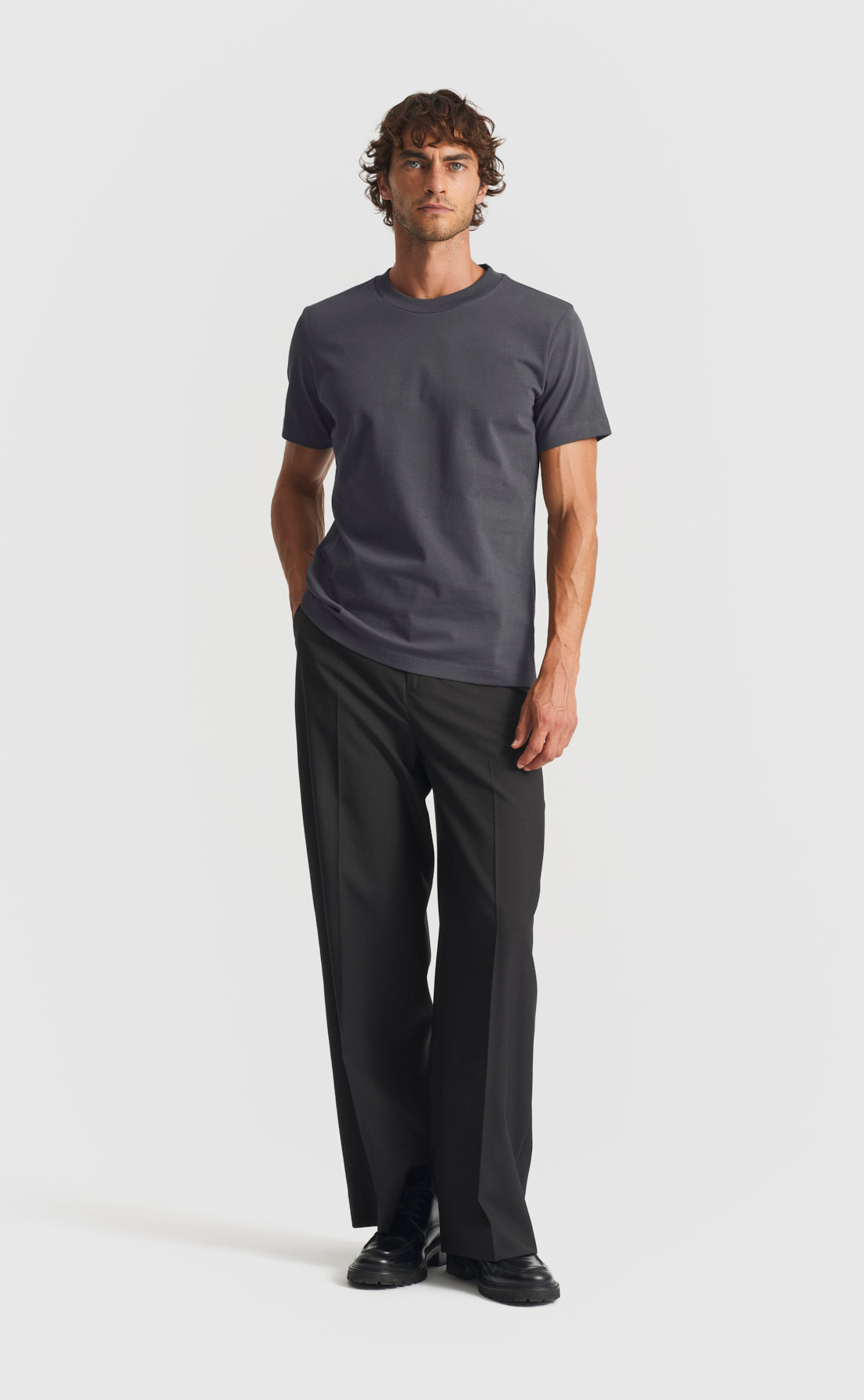 Extra Heavy Cotton T-Shirt - Extra Heavy Cotton T-Shirt - Woodland Grey