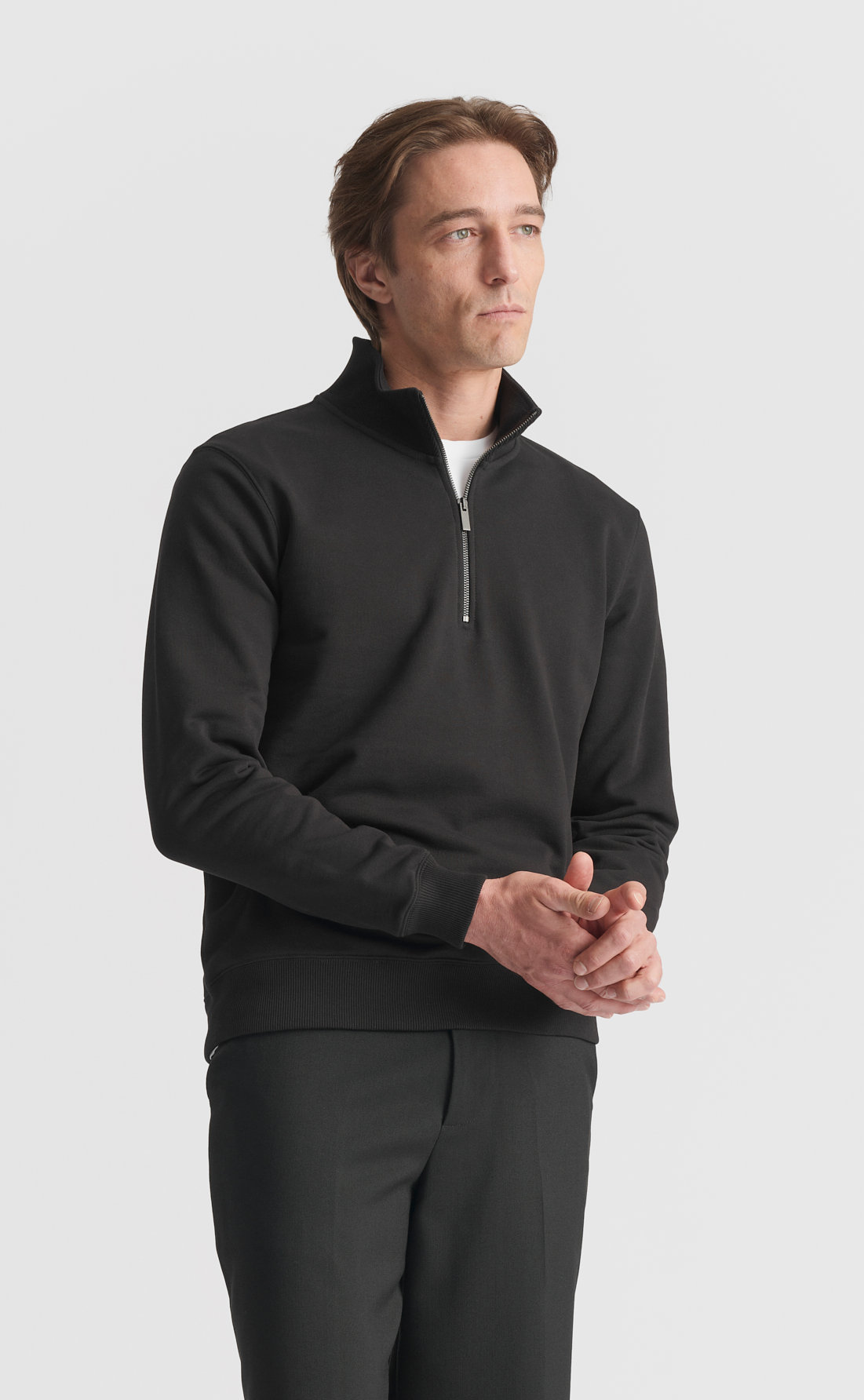 Custom Fitted Half-Zip Sweatshirt | Son of a Tailor