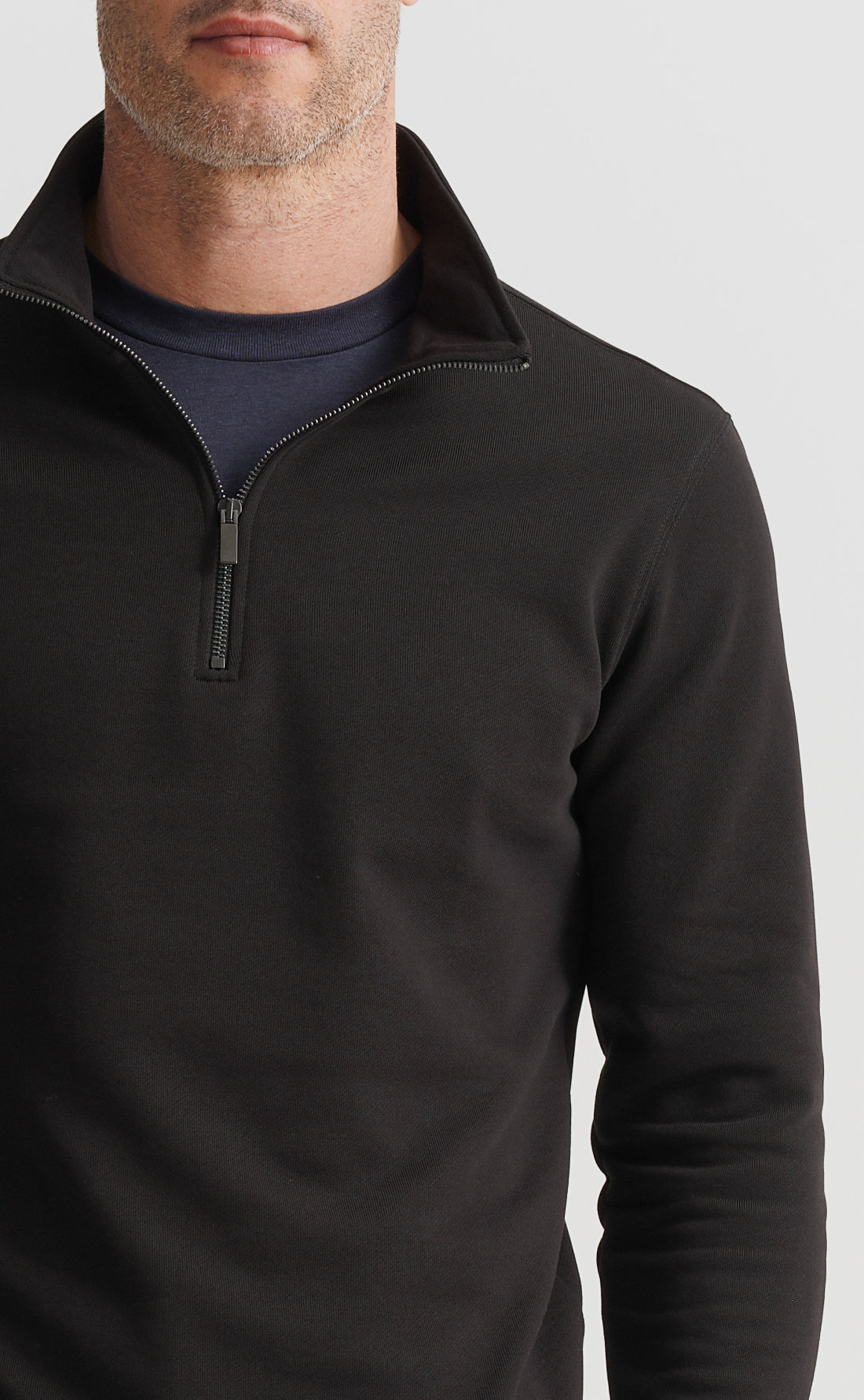 Custom Fitted Half-Zip Sweatshirt | Son of a Tailor