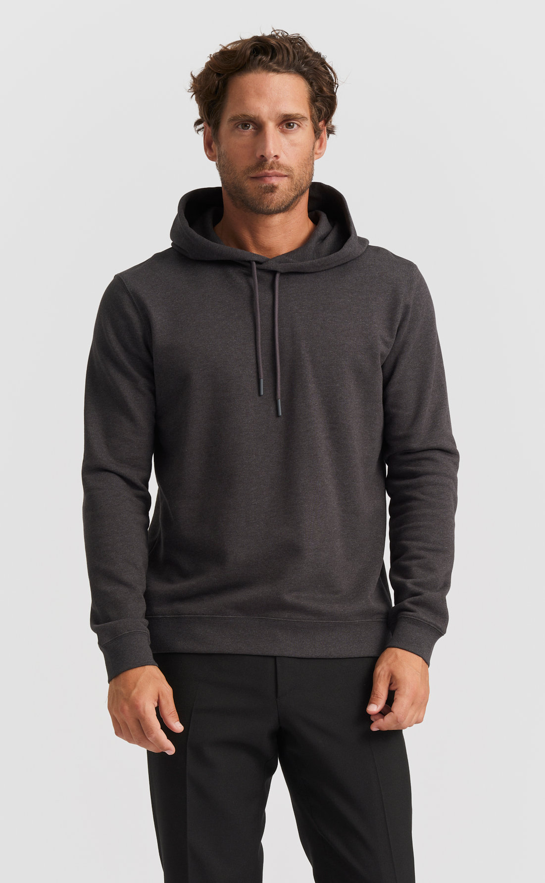 Pullover Charcoal Grey Hoodie