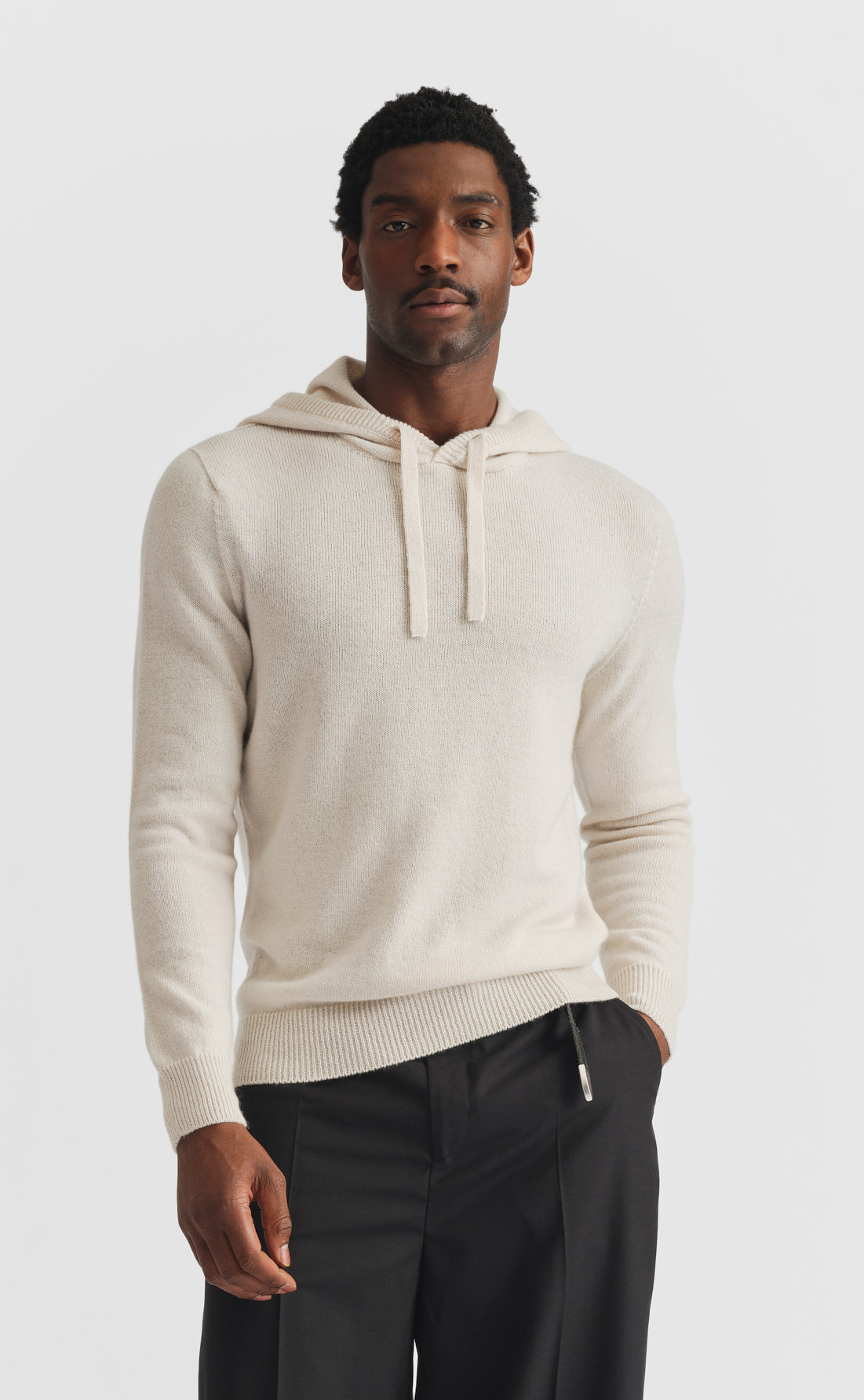 Custom Fitted Cashmere Hoodie