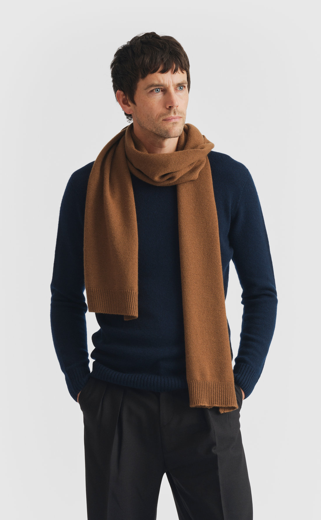 Cashmere Scarf - Cashmere Scarf - Hickory