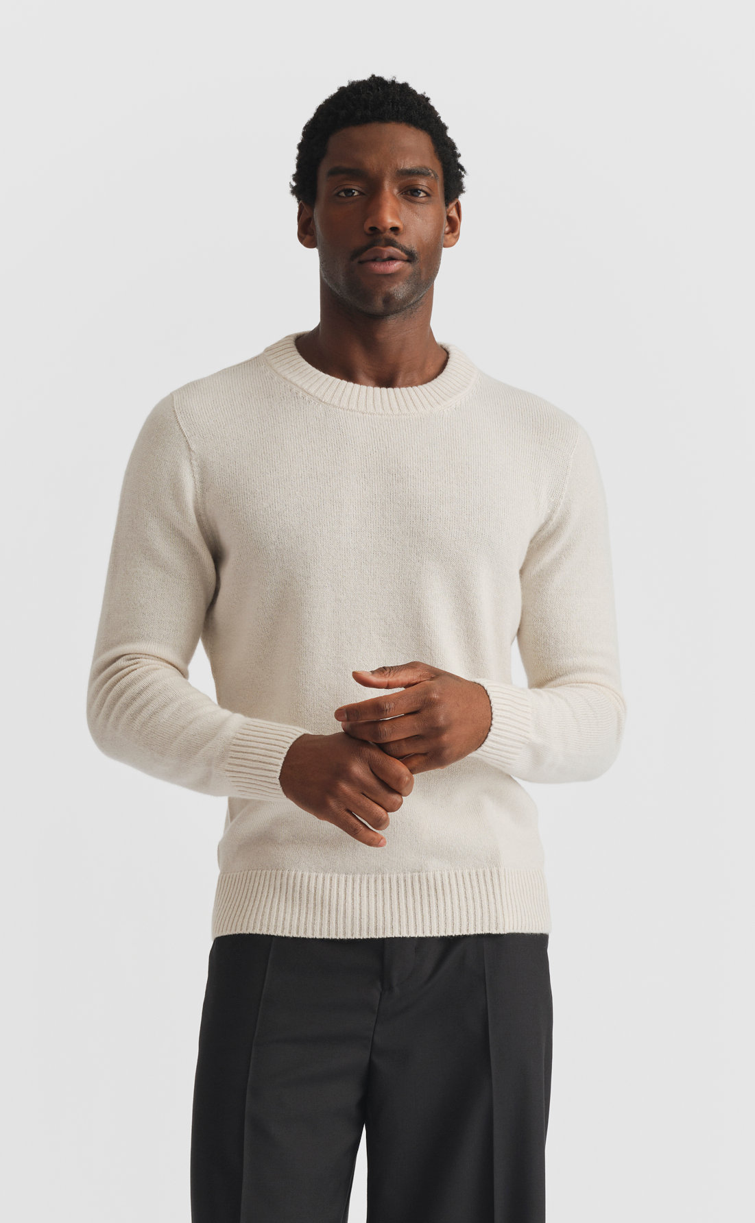 Custom Fitted Cashmere Sweater