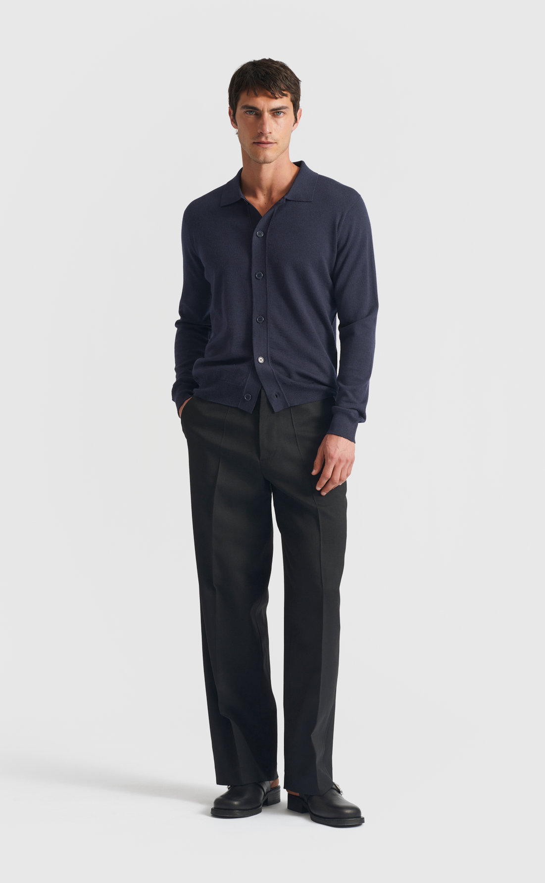 Knit Shirt - Knit Shirt - Navy