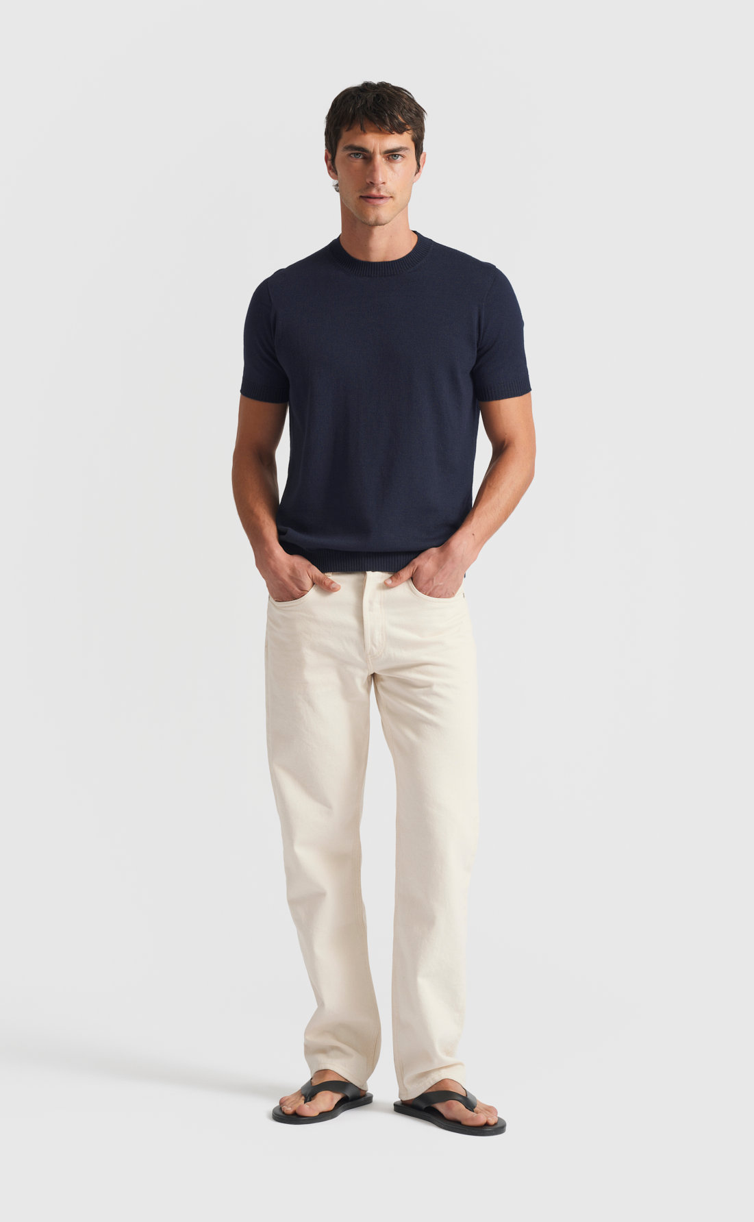 Knit T-Shirt - Knit T-Shirt - Deep Blue