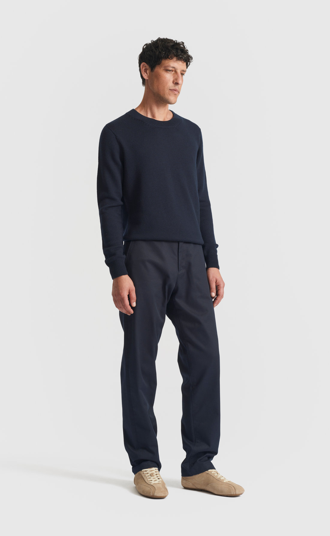 Merino Sweater in Navy
