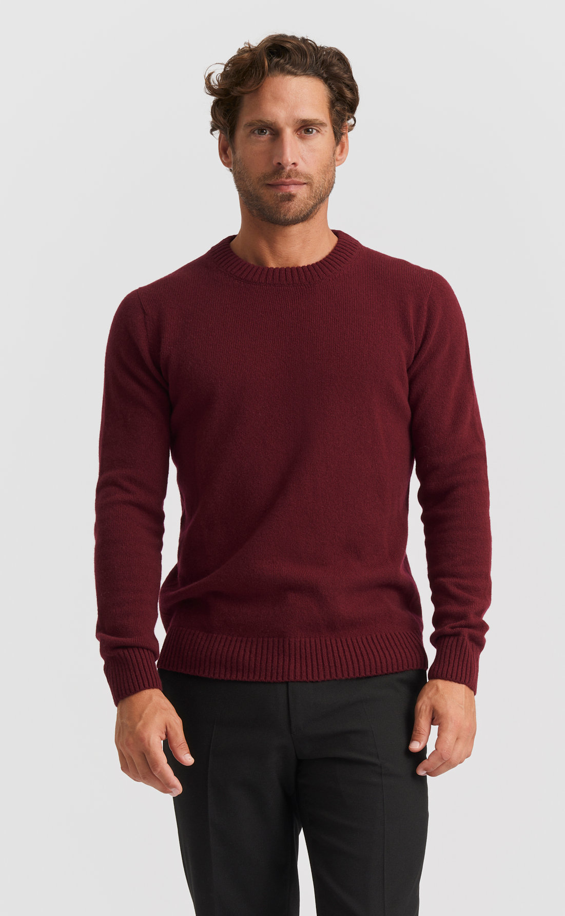 Custom Fitted Wool Sweater Saffron Son of a Tailor