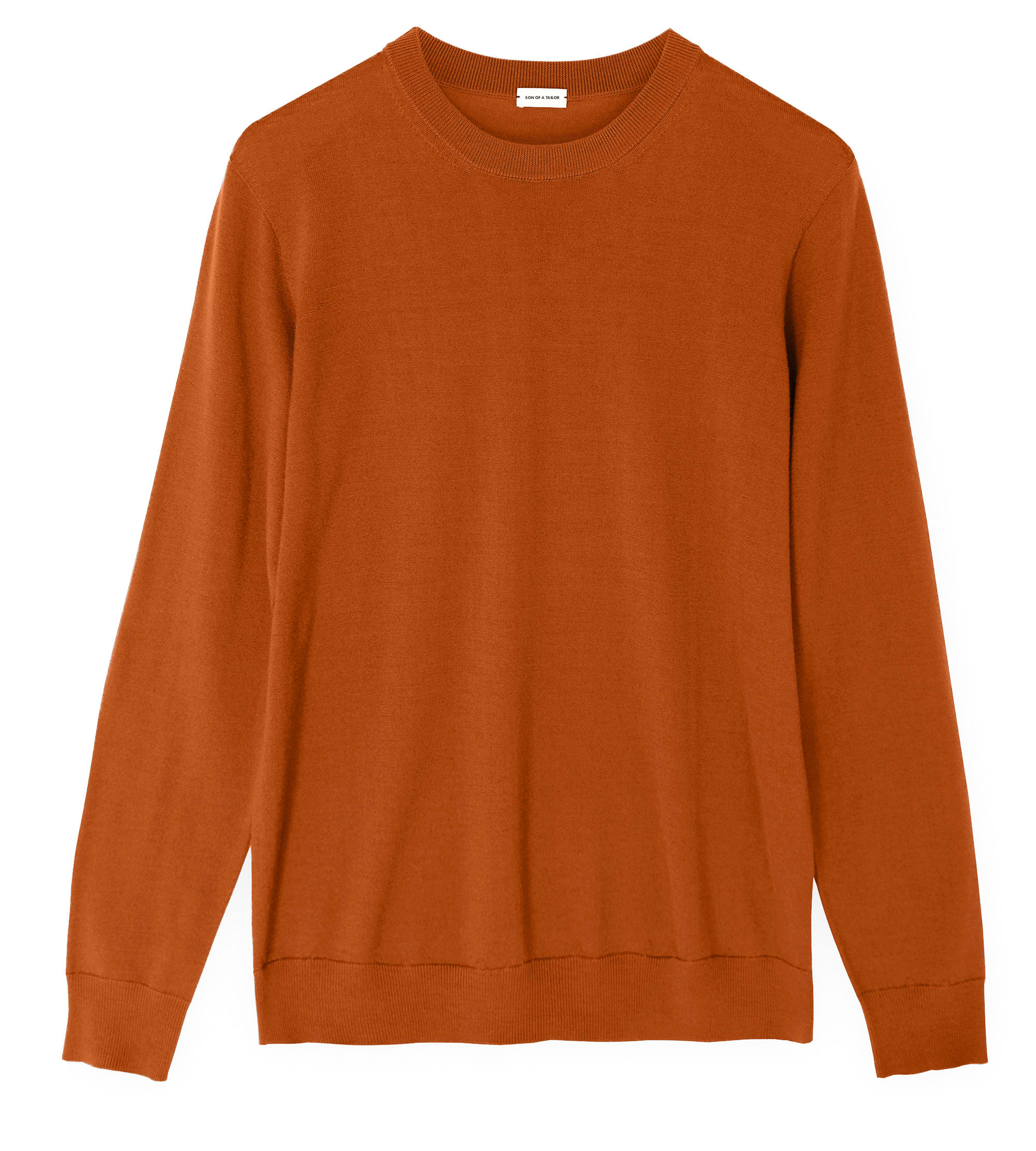 Custom Fitted Pullover Burnt Orange | Son of a Tailor