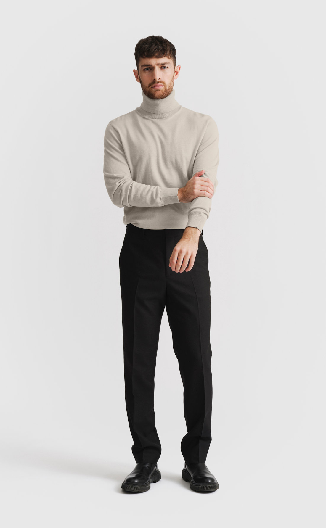 Merino Turtle Neck Pullover - Merino Turtle-Neck Pullover - Moonstruck