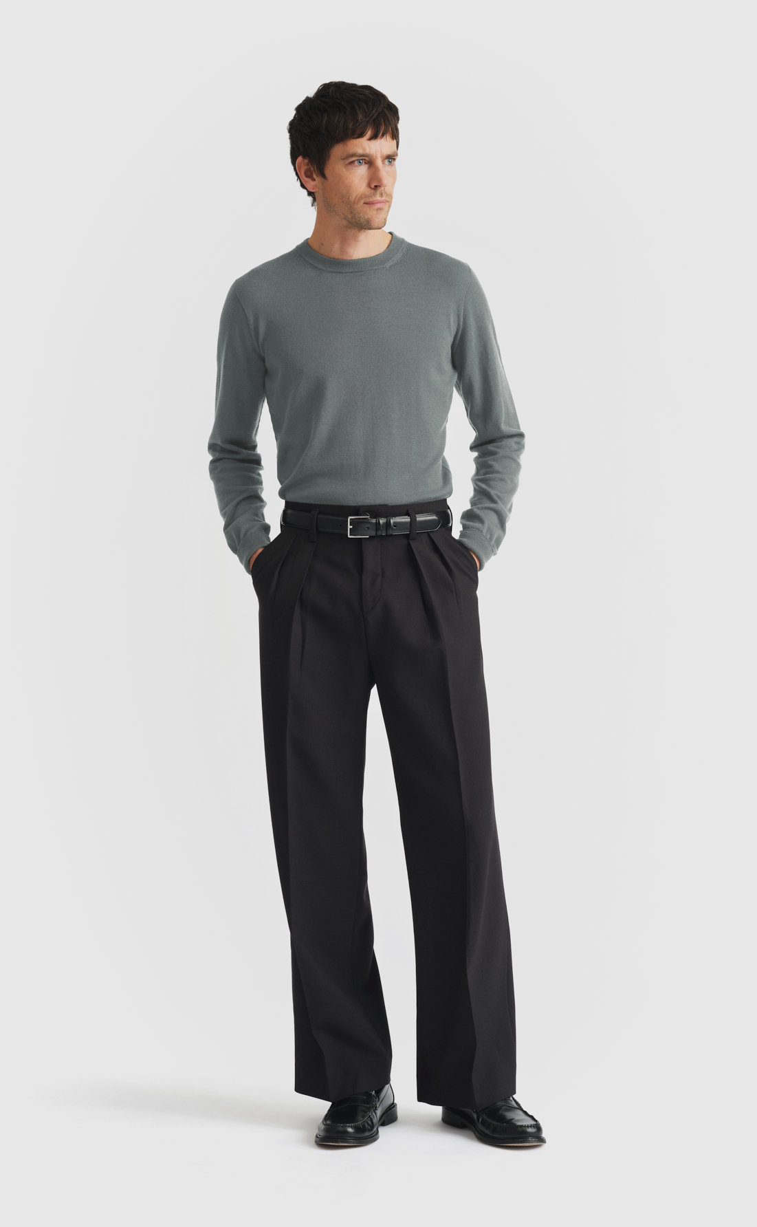 Merino Pullover - Merino Pullover - Balsam Green