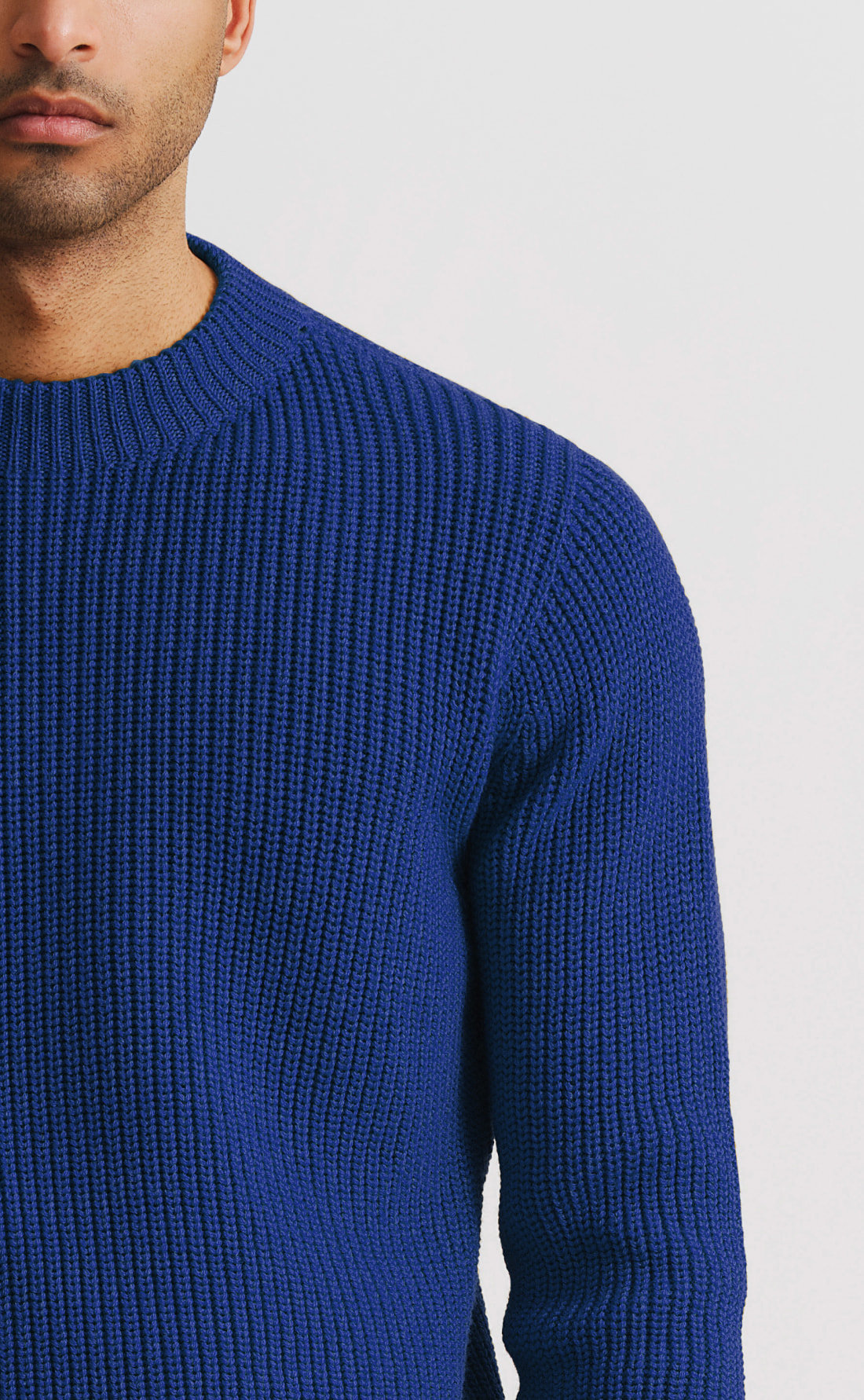 Custom Fitted Heavy Wool Sweater / Zero 