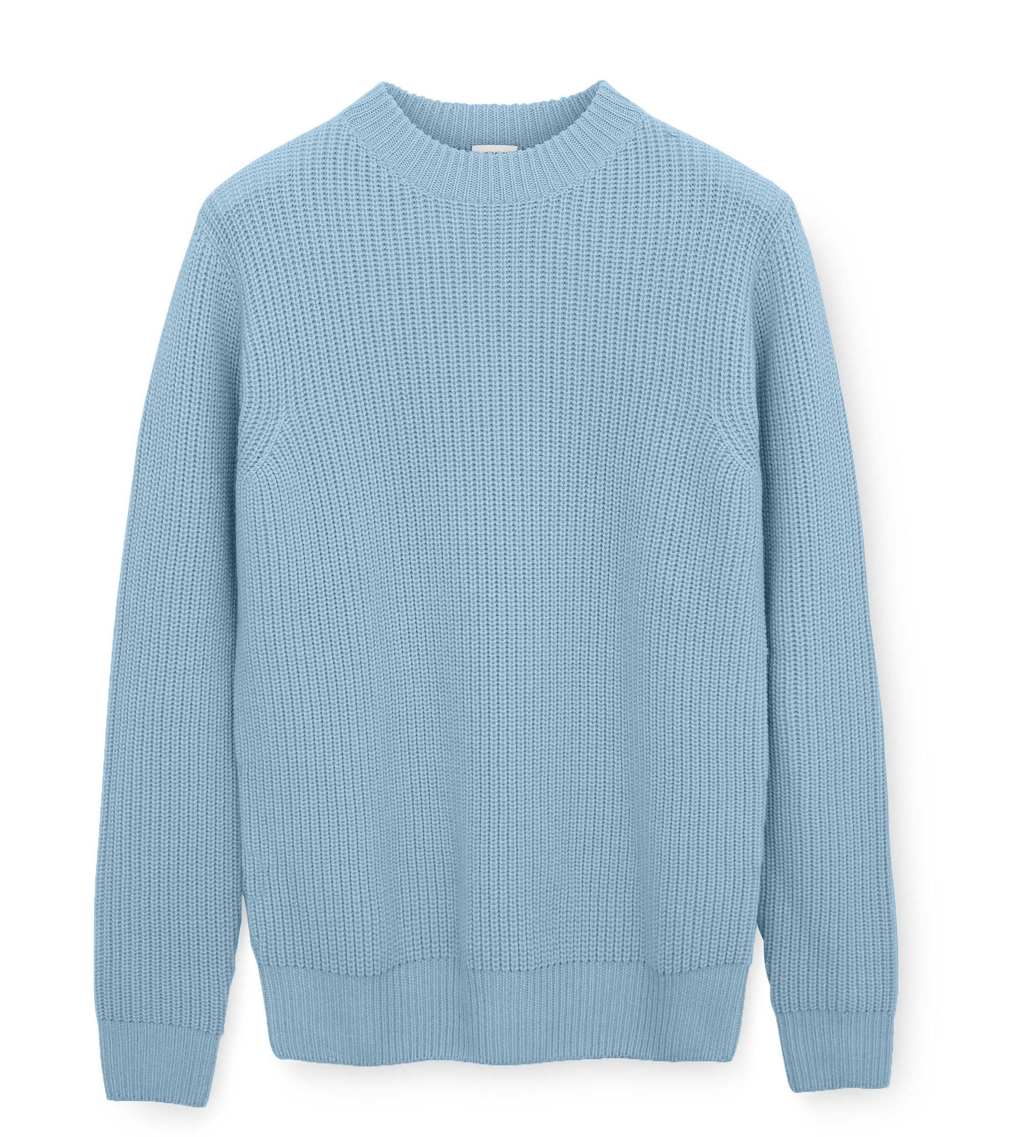 Custom Fitted Heavy Wool Sweater Little Blue | Son of a Tailor