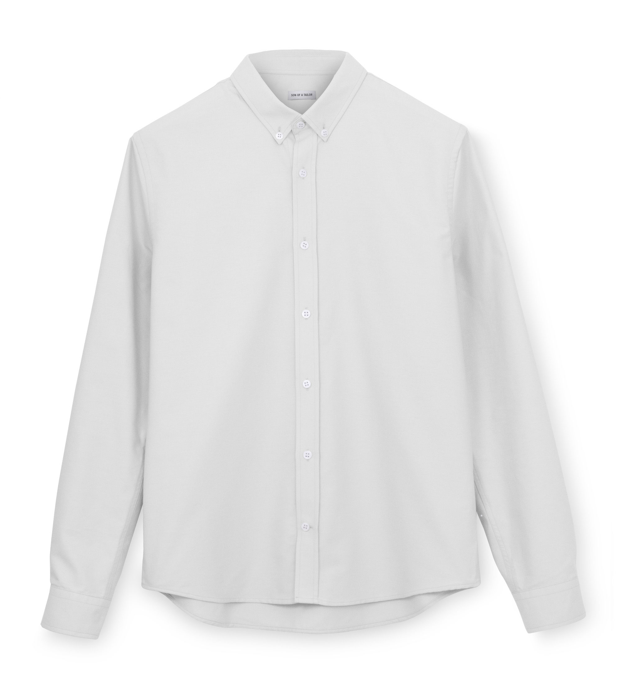 Custom Fitted Oxford Shirt White | Son of a Tailor