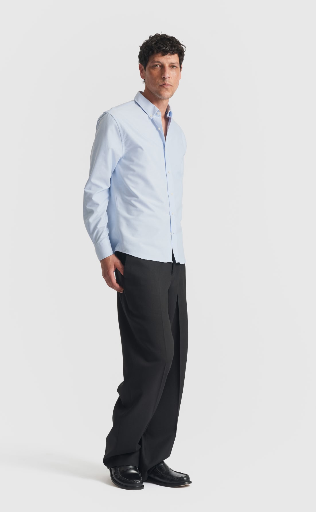 custom oxford dress shirts Campus Navy Oxford Custom Dress Shirt