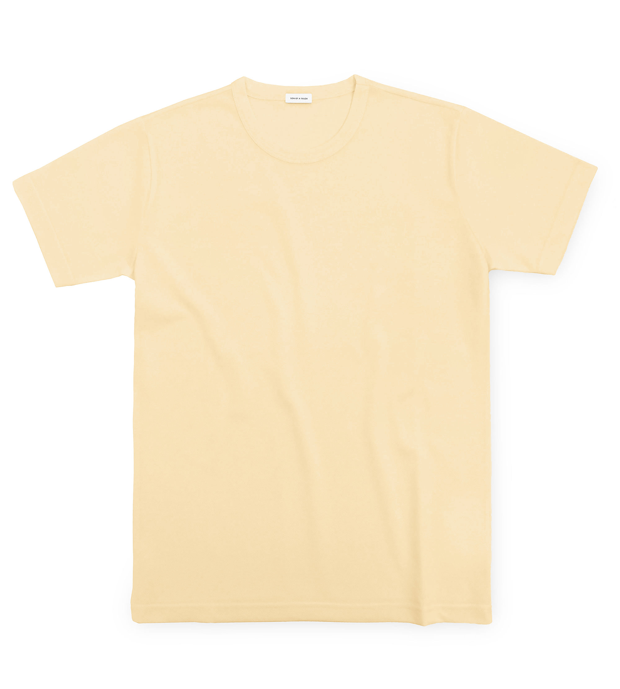 Custom Fitted Pique T-Shirt Chamomile | Son of a Tailor