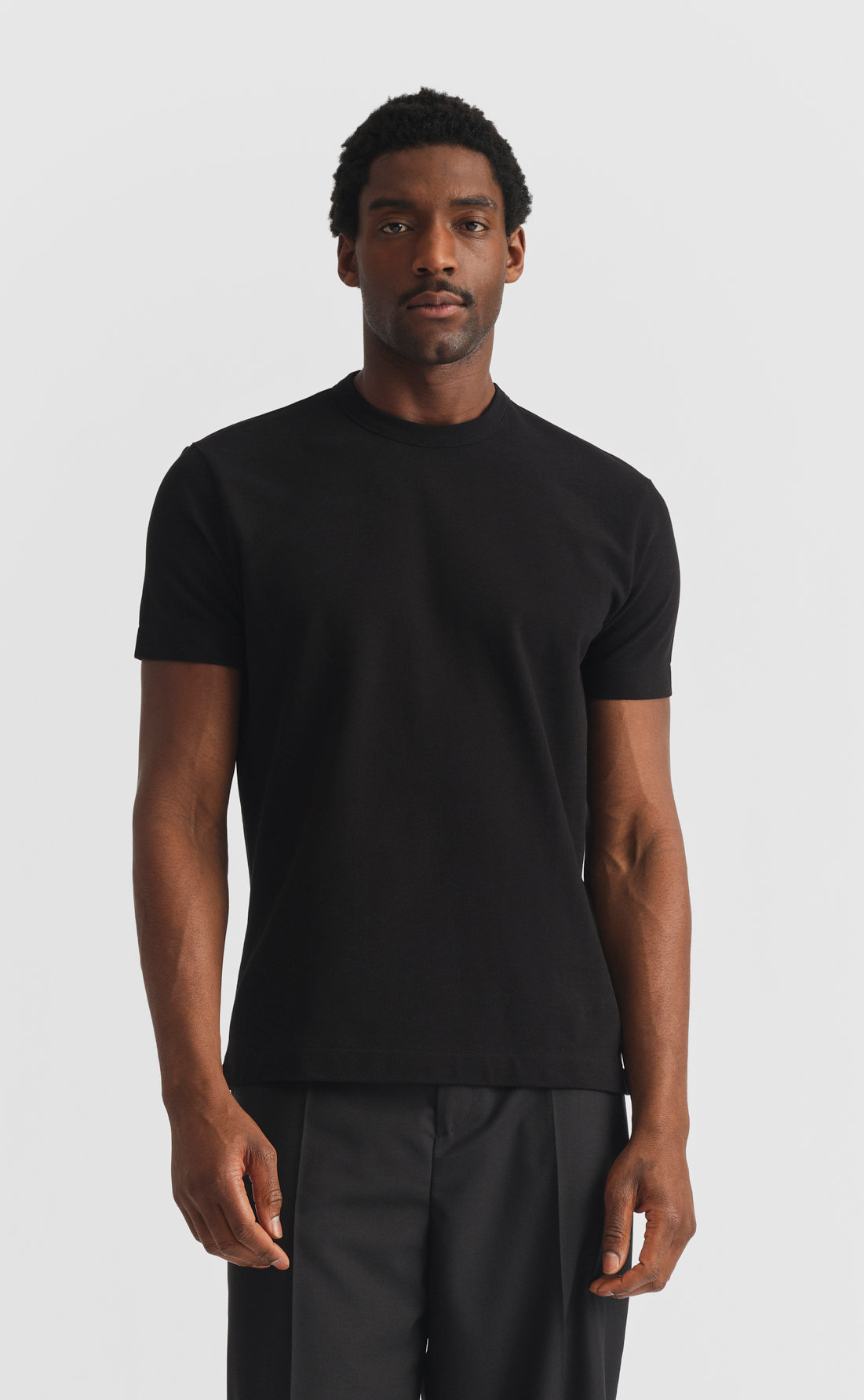 Custom Fitted Pique T Shirt