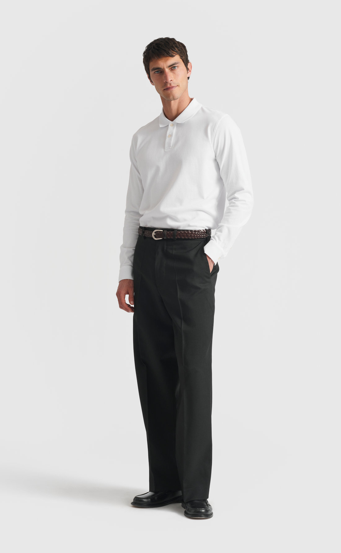 navy long sleeve dress shirt Navy Long Sleeve Performance Dress Shirt | Navy Long Sleeve Performance Dress  Shirt