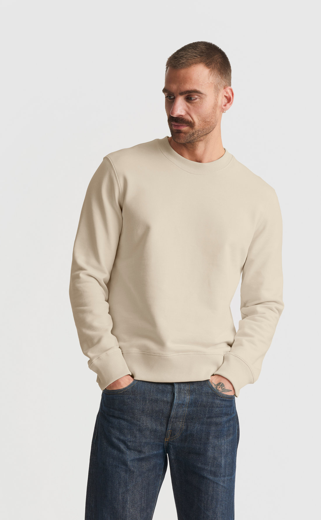 Custom Fitted Cotton Sweatshirt