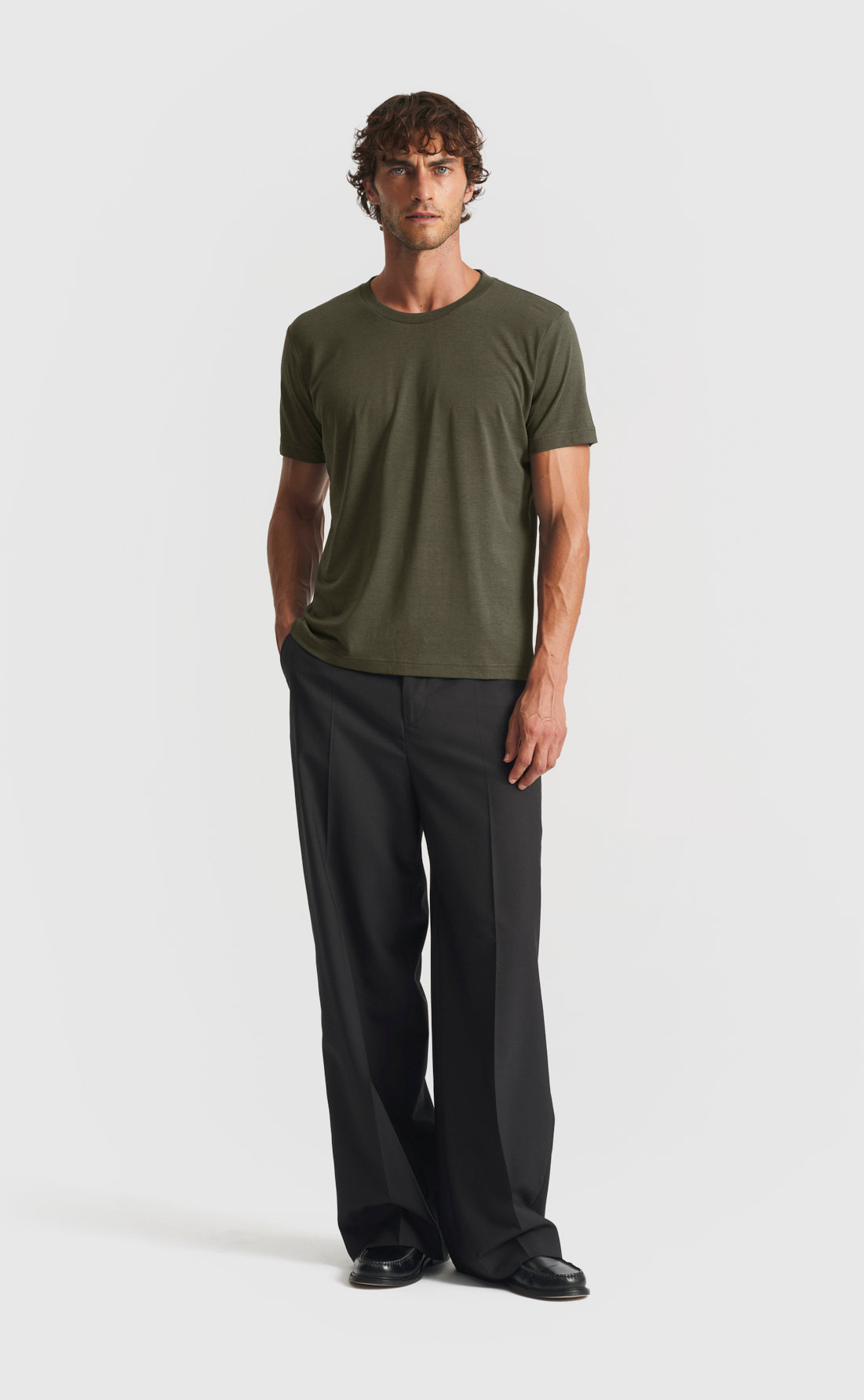 Lyocell T-Shirt in Deep Depths