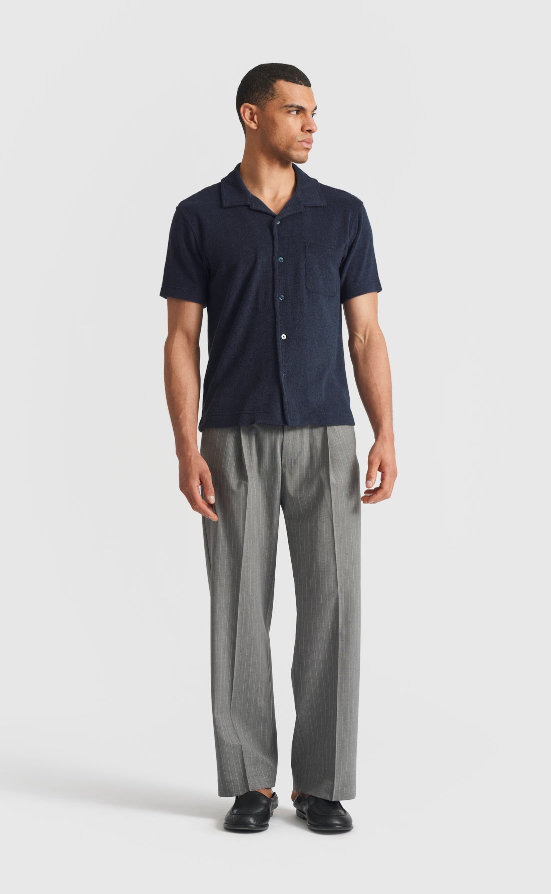 Terry Shirt - Terry Shirt - Deep Blue