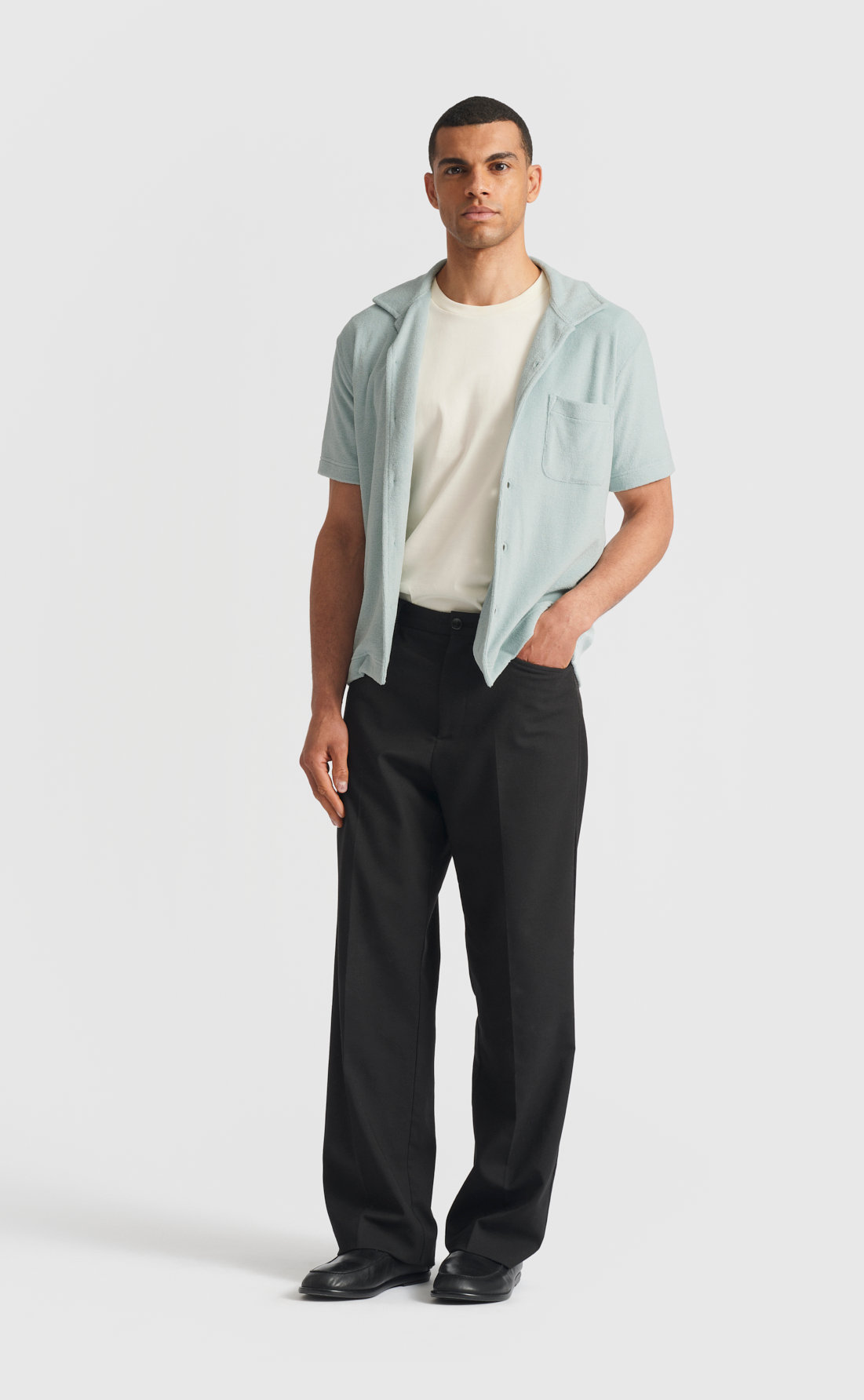 Terry Shirt - Terry Shirt - Grey Mist