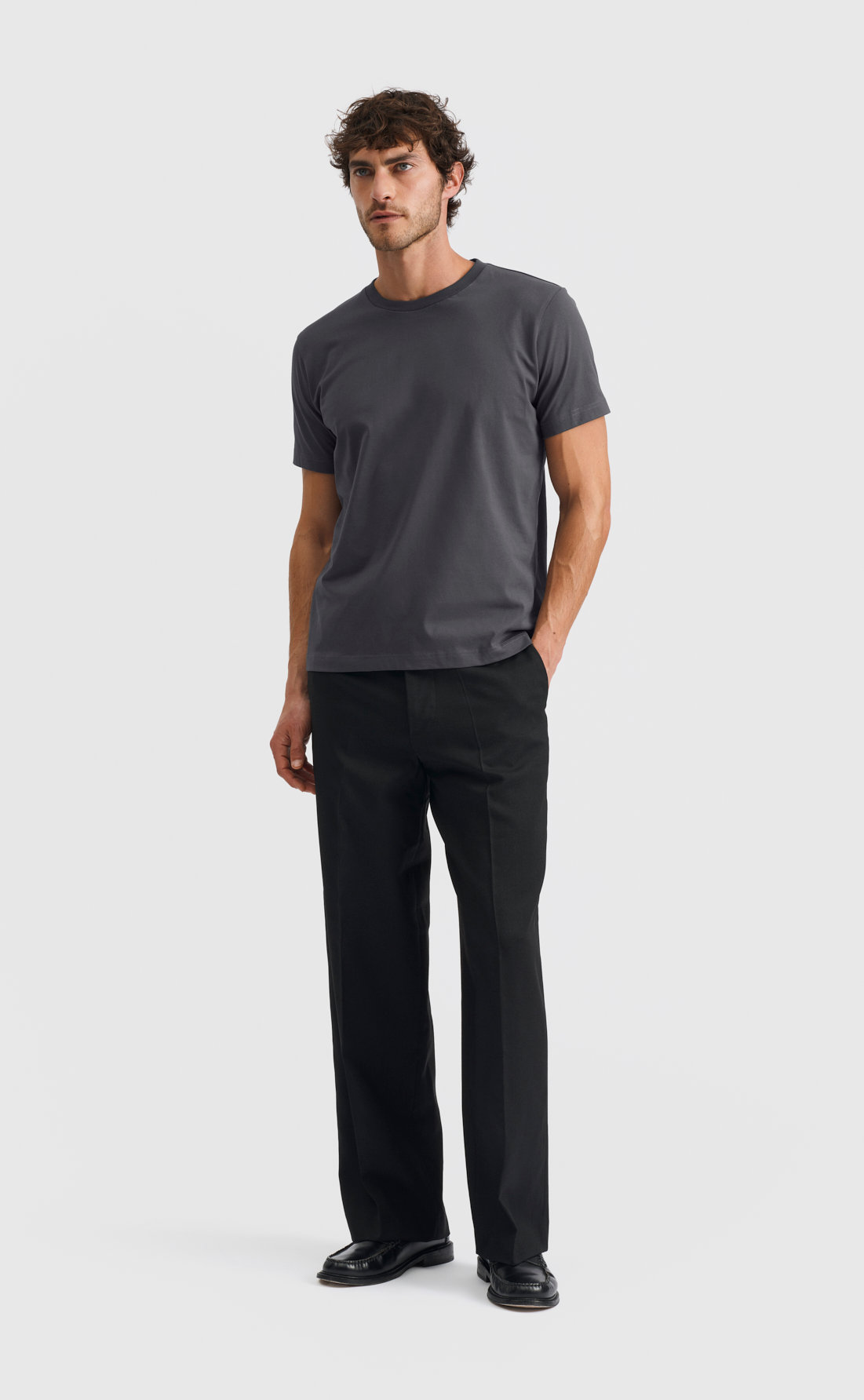 Cotton T-Shirt - Cotton T-Shirt - Woodland Grey