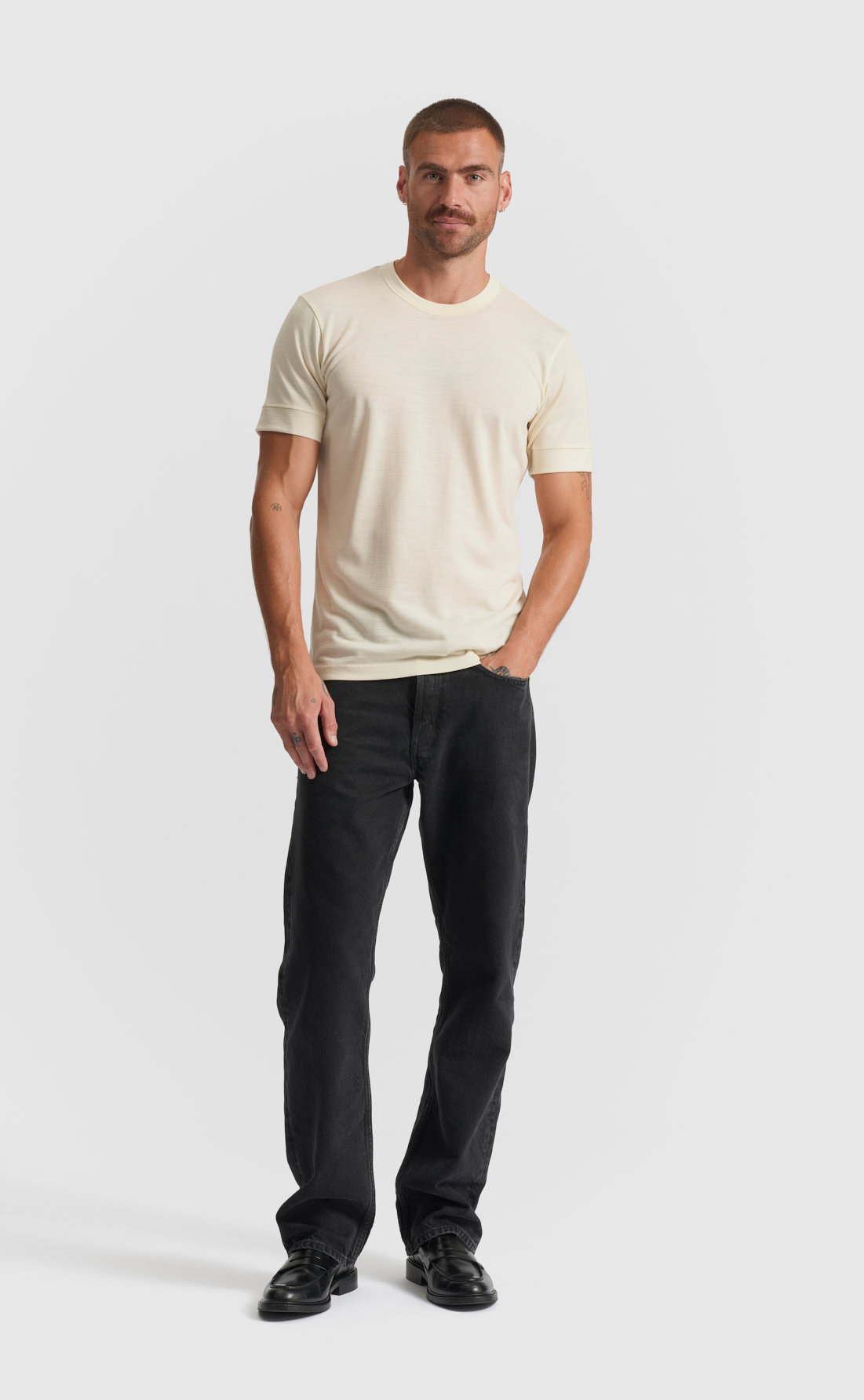 Winter Wool T-Shirt - Winter Wool T-Shirt - Sugar Swizzle