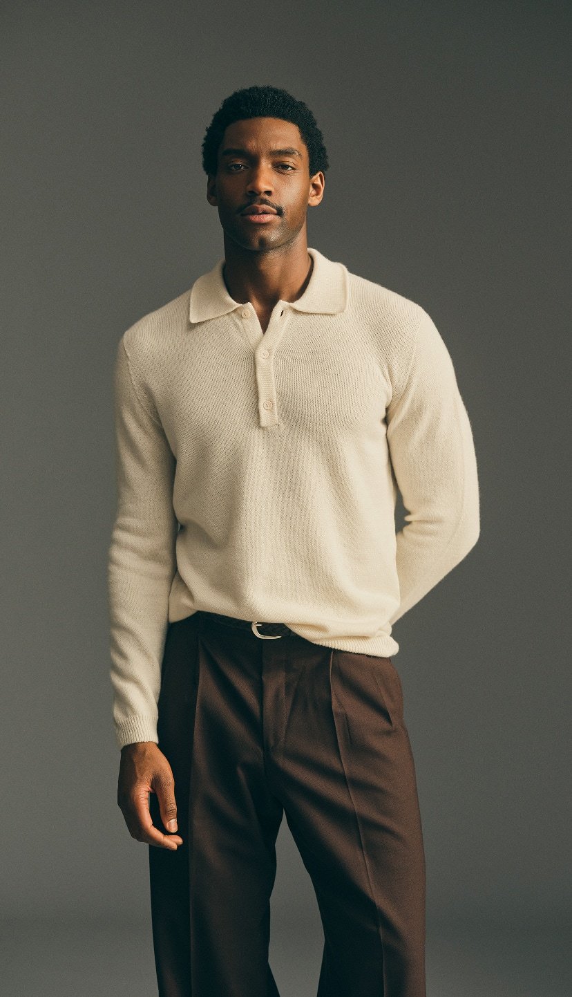 Cashmere Polo Shirt