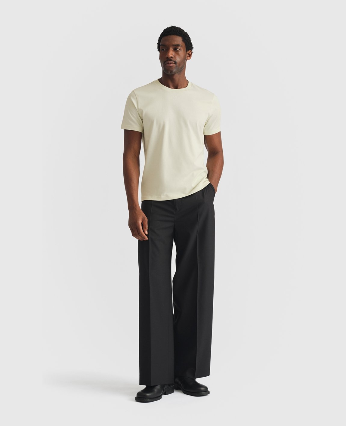 Cotton T-Shirt / Almost Aqua