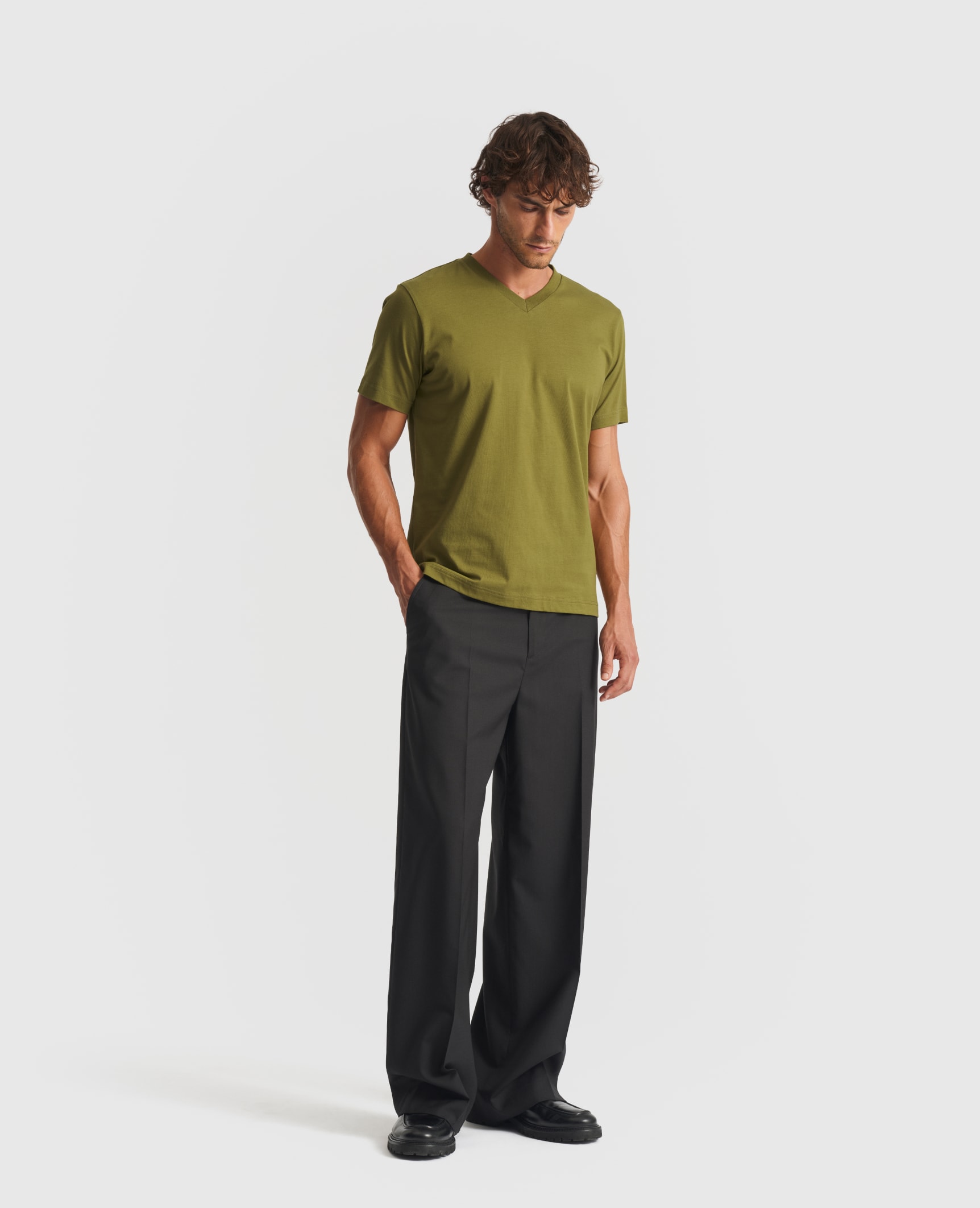 Cotton T-Shirt / Avocado