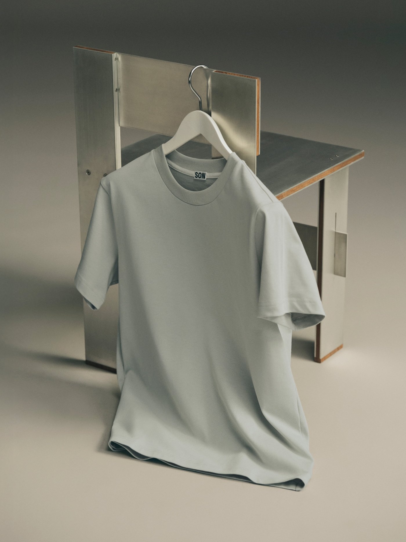 Extra Heavy Cotton T-Shirt / Pearl Blue