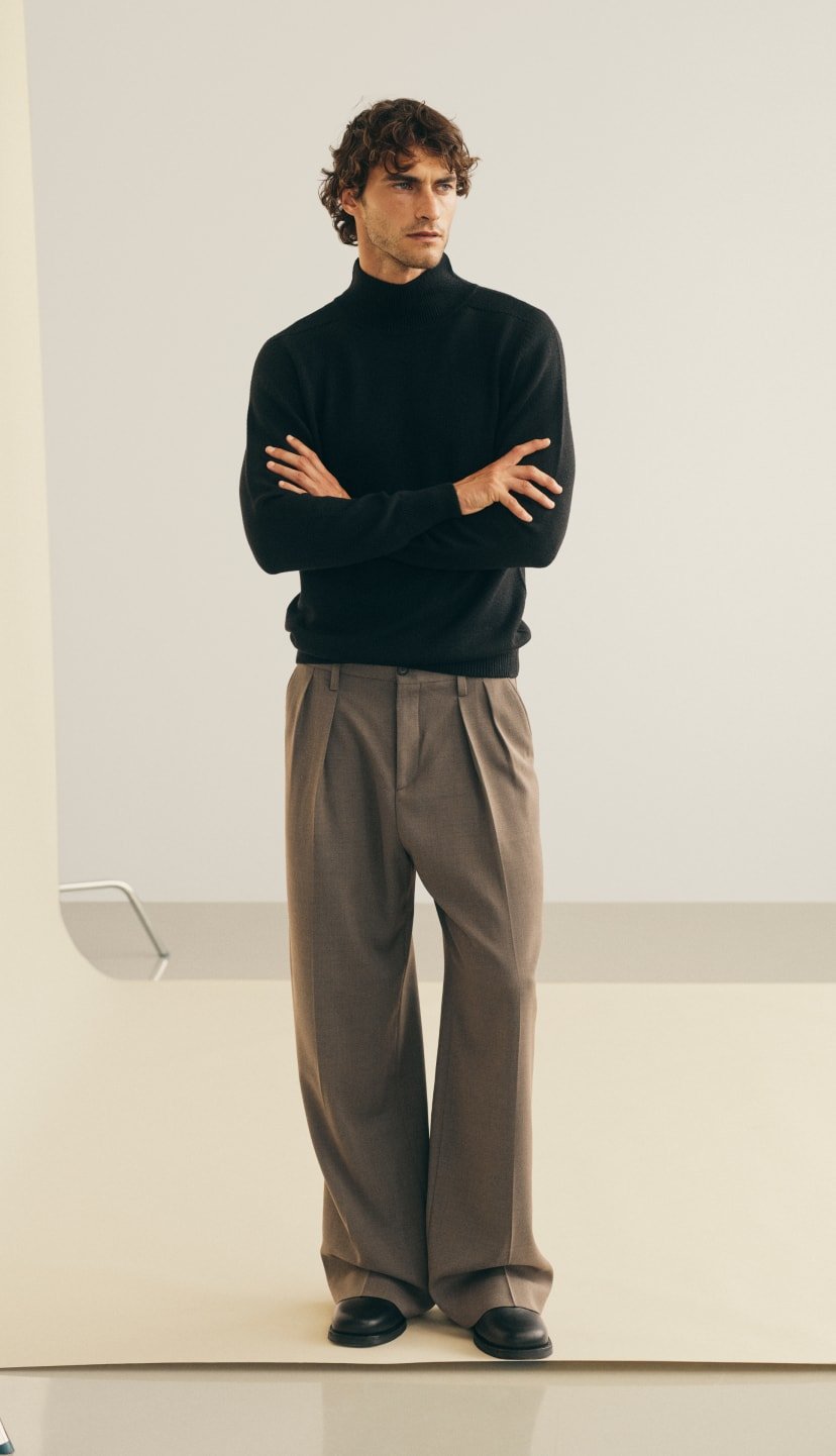 Merino Hi-Neck Sweater