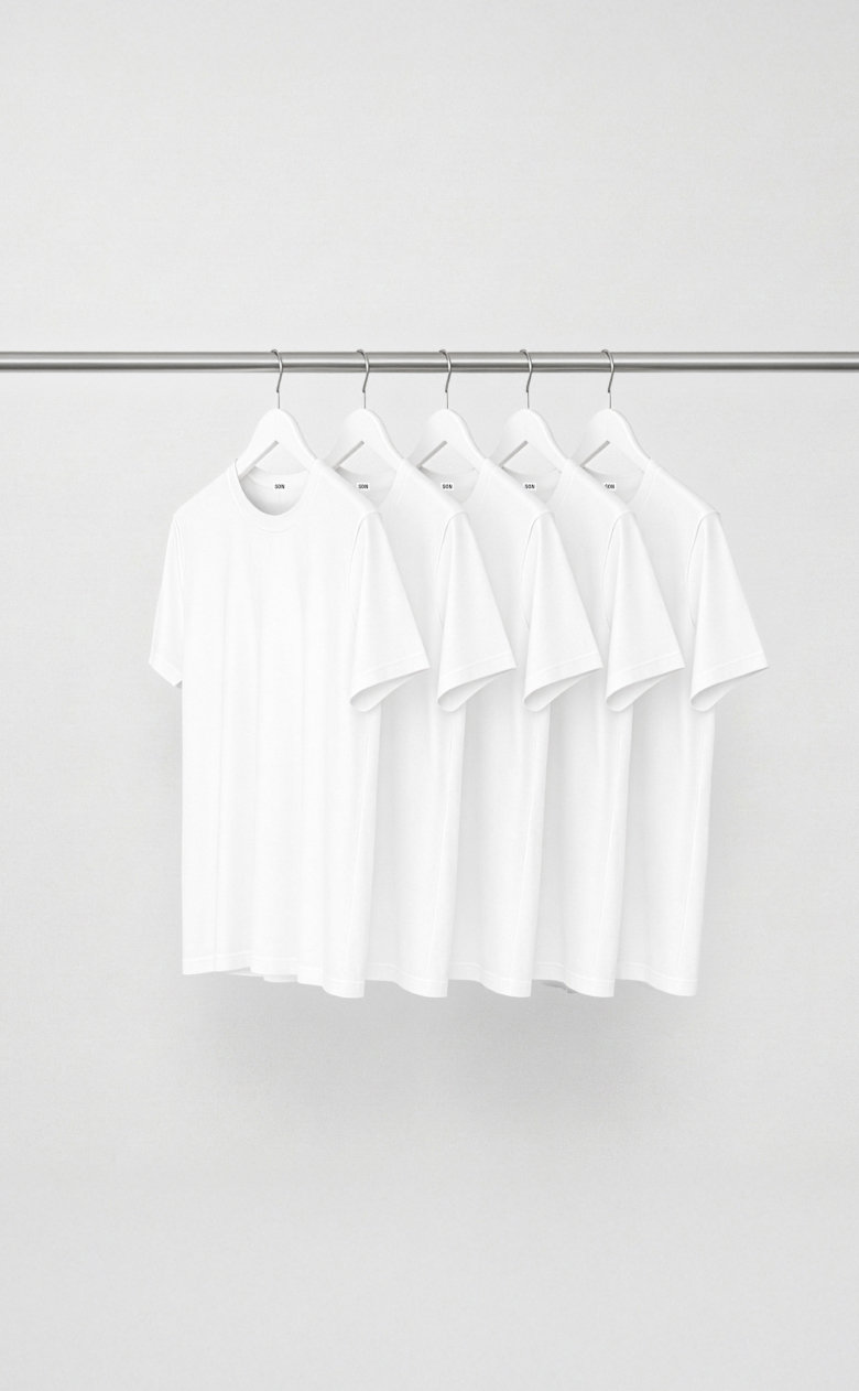 White Essentials Bundle Lead Mobile Image