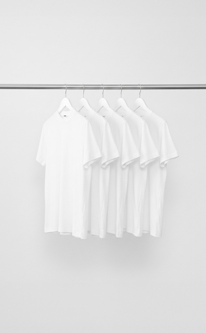 White Hi-Necks Bundle Lead Mobile Image