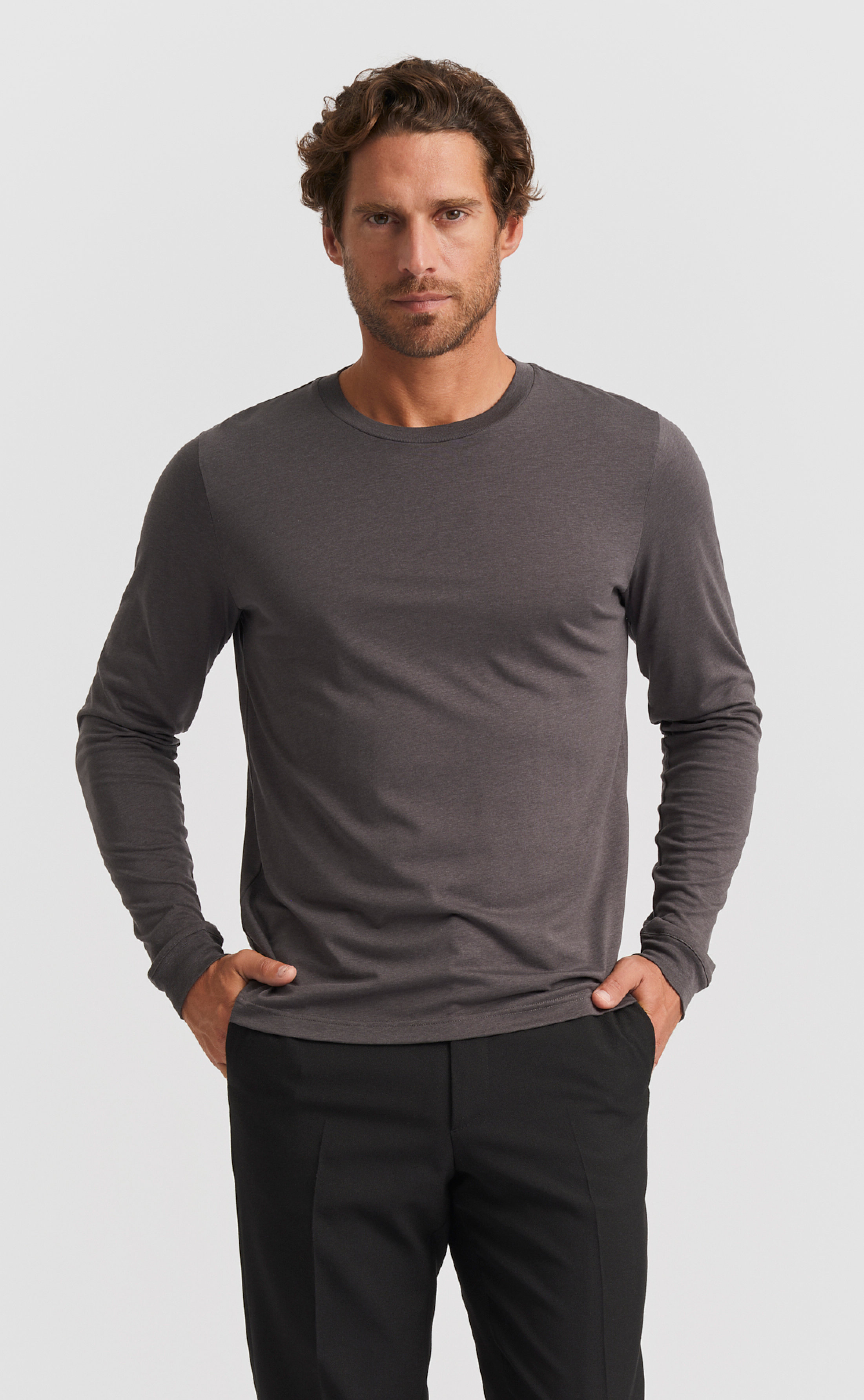 Lyocell T-Shirt / Long-Sleeve