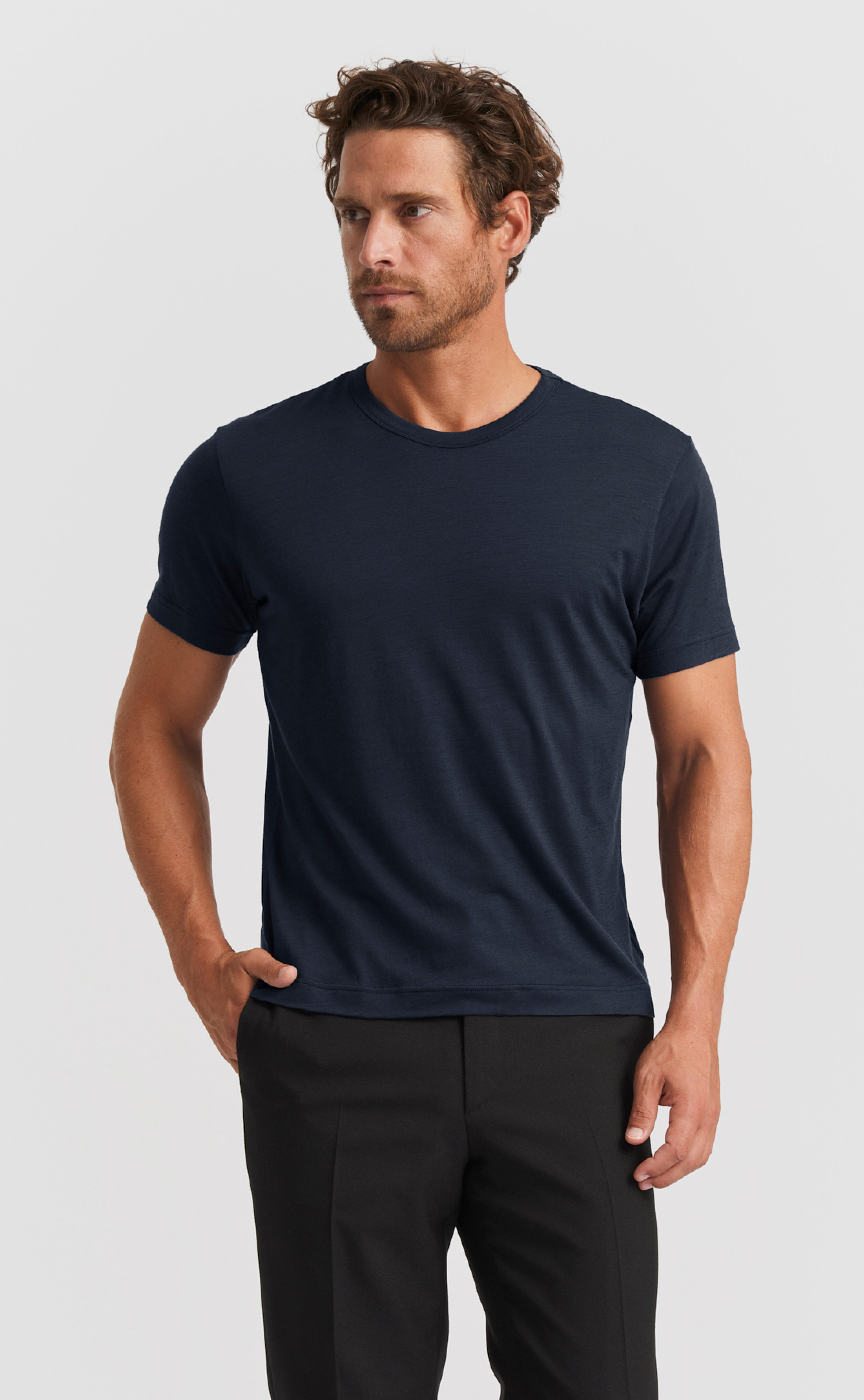 Wool T-Shirt / O-Neck