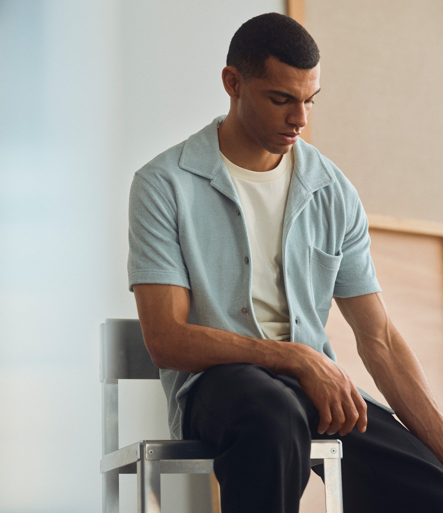 Terry Shirt / Grey Mist