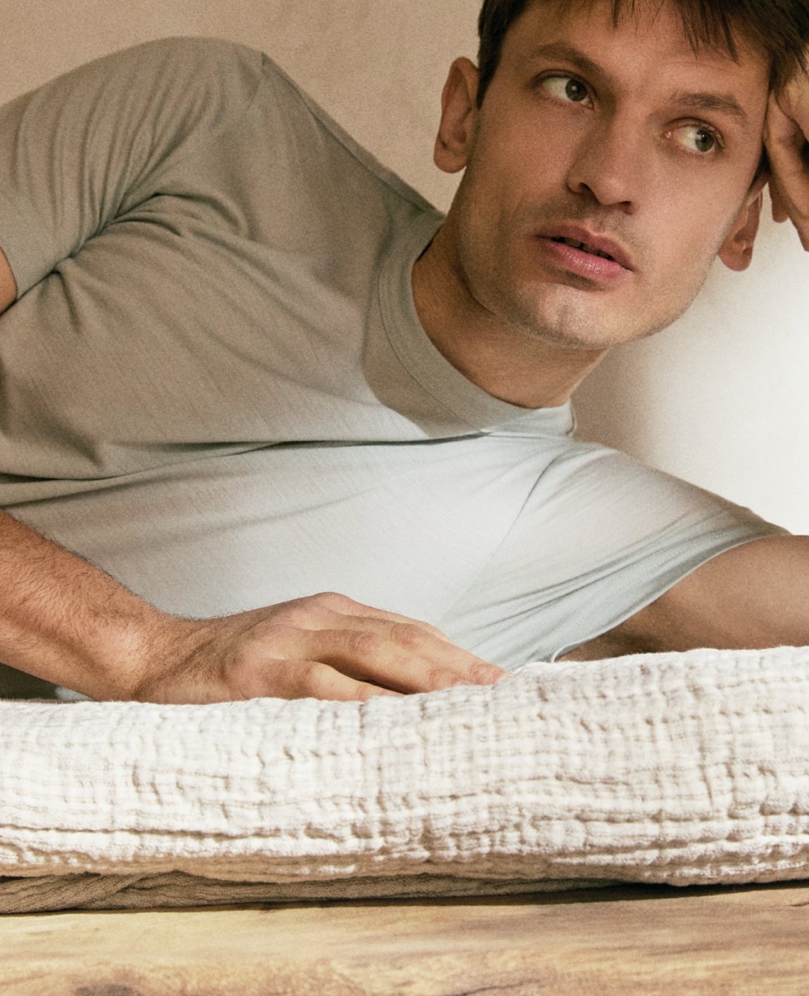 Wool T-Shirt / Belgian Block