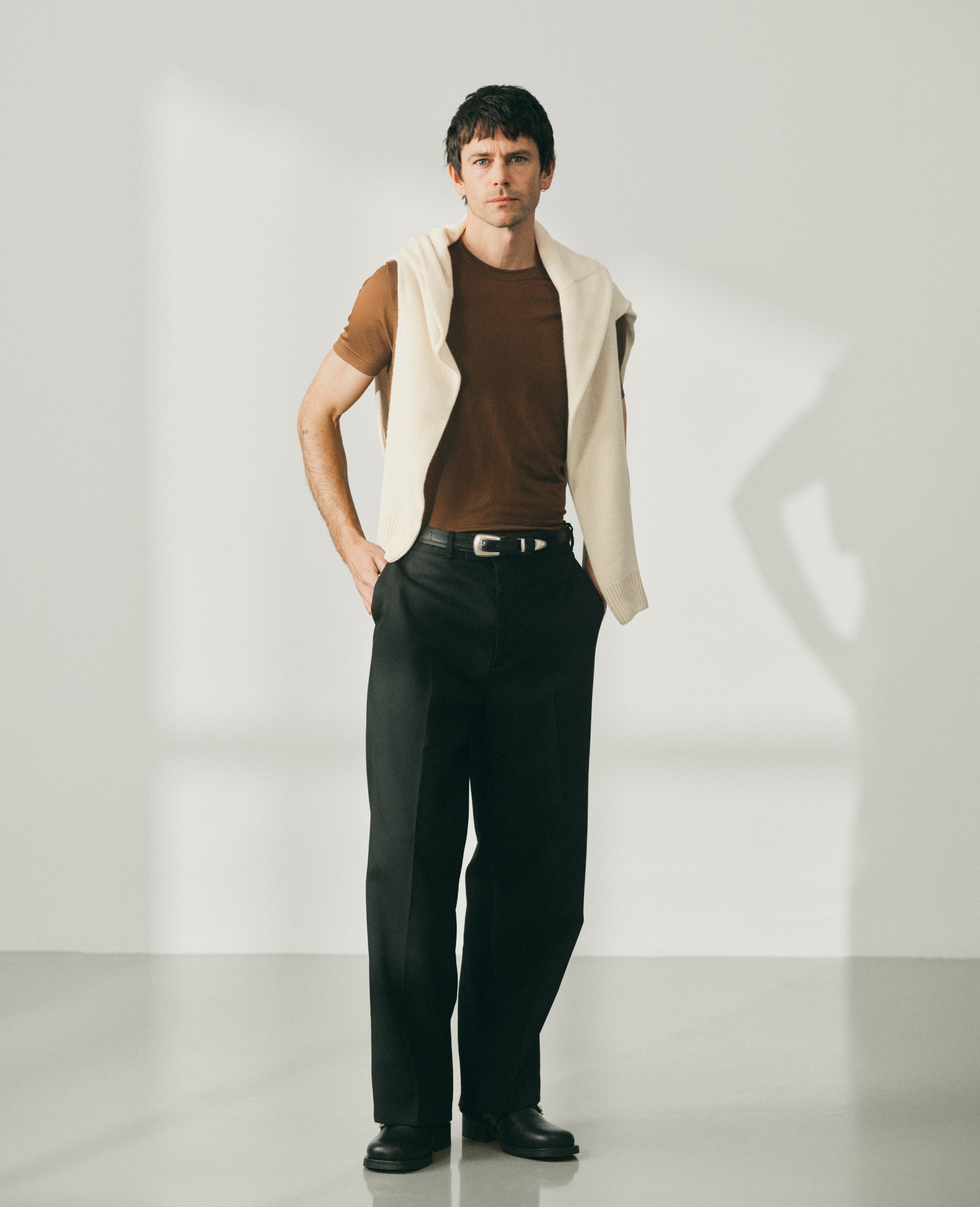 Wool T-Shirt / Desert Palm