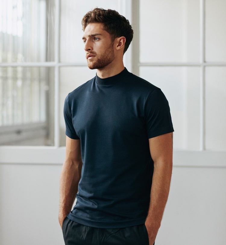 son of a tailor high neck t shirt