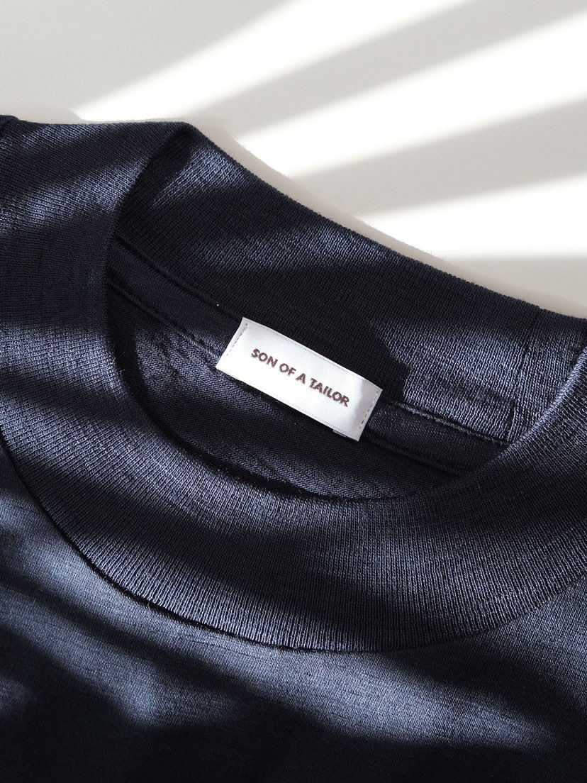 son of a tailor high neck t shirt